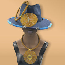 Load image into Gallery viewer, Necklace African Beaded Pendant Choker
