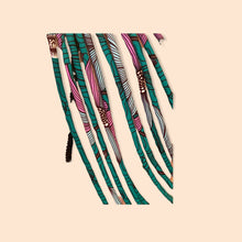 Load image into Gallery viewer, Multi Strand Ethnic Wax Fabric Pull Over Necklace
