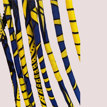 Load image into Gallery viewer, Multi Strand Ethnic Wax Fabric Pull Over Necklace
