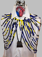 Load image into Gallery viewer, Multi Strand Ethnic Wax Fabric Pull Over Necklace
