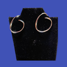 Load image into Gallery viewer, Earrings Vintage Spiral Hoops Hook Lock
