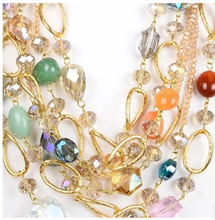 Load image into Gallery viewer, Necklace Crystal &amp; Gemstones
