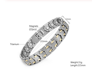 Bio Magnetic Health Titanium Bracelet