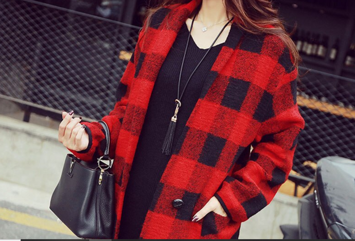 Long Snake Chain Link Necklace