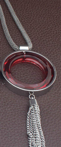 Necklace & Circular Earring Set