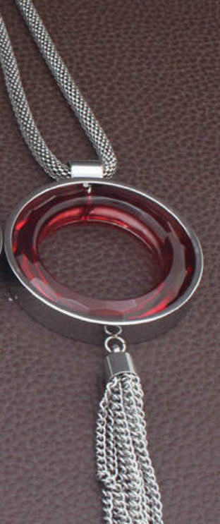 Necklace & Circular Earring Set