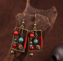 Load image into Gallery viewer, Birdcage Earrings
