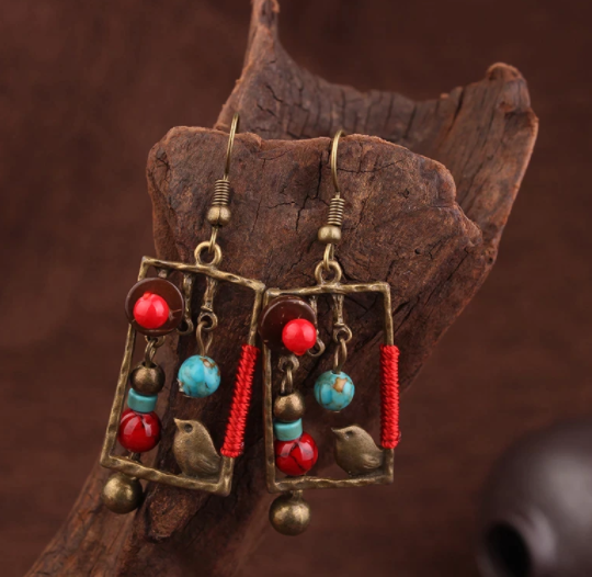Birdcage Earrings