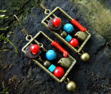 Load image into Gallery viewer, Birdcage Earrings
